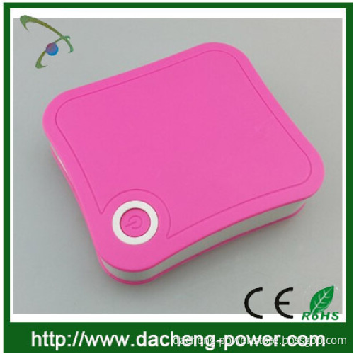Sandwich shaped portable charger power bank 7800mah with perfect design